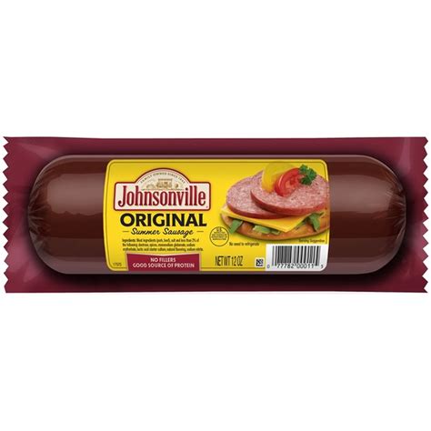 Johnsonville Sausage Original Summer Sausage (56 g) Delivery or Pickup ...