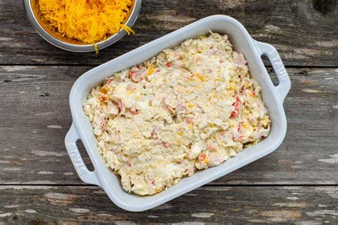 Cheesy Baked Crab Casserole