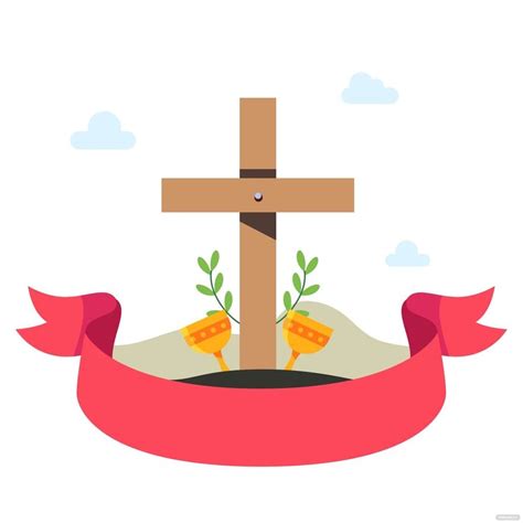 Good Friday Cross Vector in Illustrator, SVG, JPG, EPS, PNG - Download ...