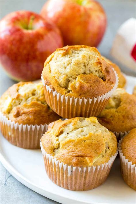 Greek Yogurt Apple Protein Muffins - Healthy Fitness Meals