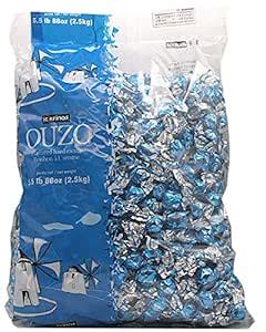 Amazon.com : Krinos, Ouzo Licorice Flavored Hard Candy, Imported from ...