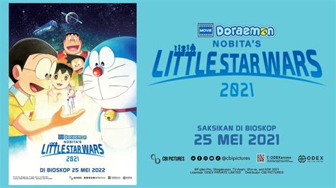 DORAEMON THE MOVIE: NOBITA'S LITTLE STAR WARS 2021 Official Trailer ...