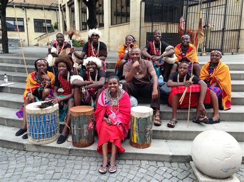 Zakale Dance Troupe from #Nairobi, #Kenya taking a break from their ...