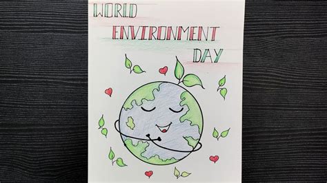 Save Environment, World Environment Day, Poster Drawing, Easy Drawings ...