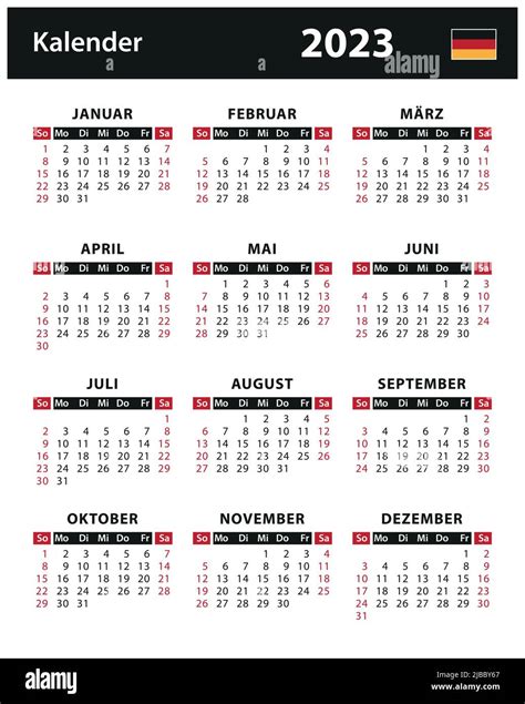 2023 kalender Cut Out Stock Images & Pictures - Alamy