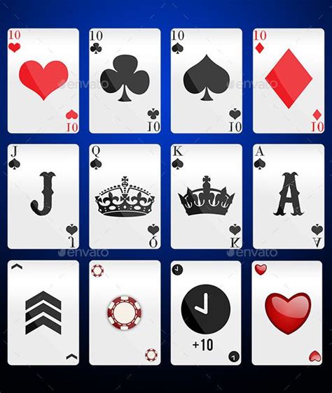 #Poker #Card Set - #Sprites #Game #Assets. All Cards are Vectorized ...