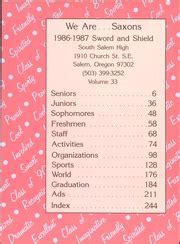 South Salem High School - Sword and Shield Yearbook (Salem, OR), Covers ...