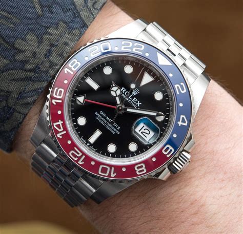 Rolex GMT-Master II 126710BLRO「百事圈」精鋼腕表評測 | aBlogtoWatch