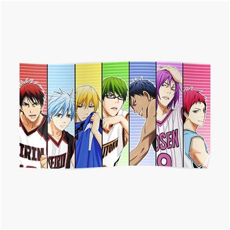 "Kuroko No Basket" Poster for Sale by Marucchi | Redbubble