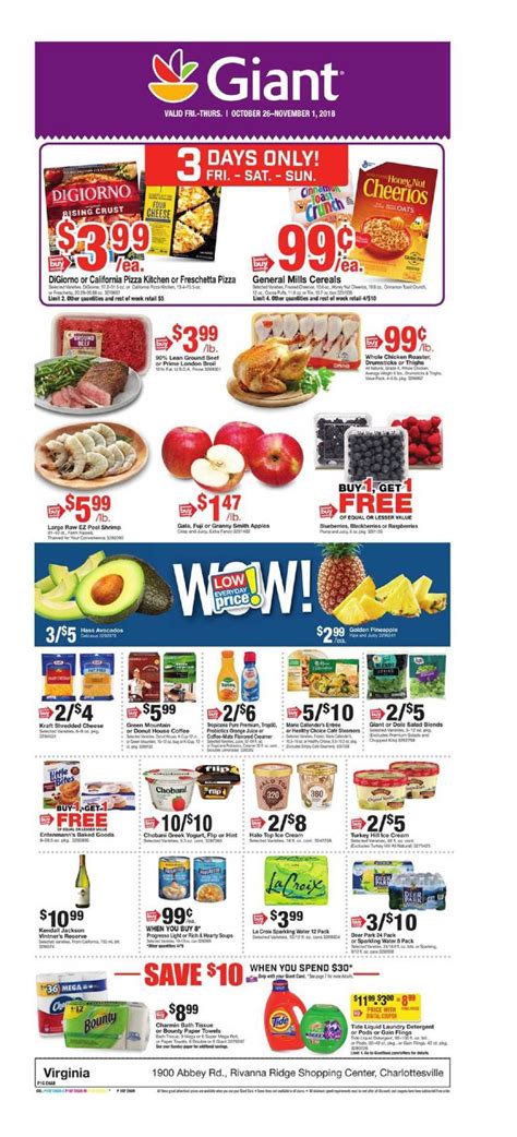 Giant Food Weekly Circular Flyer Apr 9 - Apr 15, 2021 | Weeklyad123.com ...