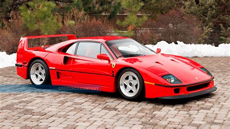 Ferrari F40 1991 podría ser vendido en 2.8 millones de dólares