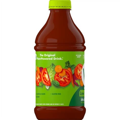 V8® Low Sodium Original 100% Vegetable Juice Bottle, 46 fl oz - Kroger