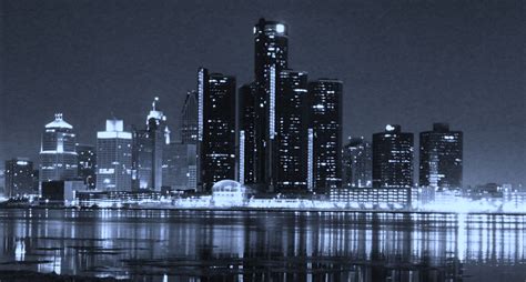 Detroit Skyline Wallpaper - WallpaperSafari