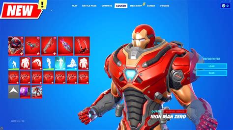 *NEW* Leaked IRON MAN ZERO Skin and Emote Fortnite シ - YouTube