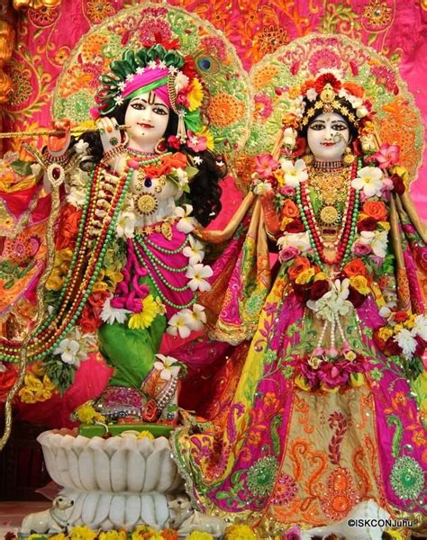 Sri Sri Radha Rasabihari Temple, ISKCON Juhu, Mumbai (Official) | Radha ...