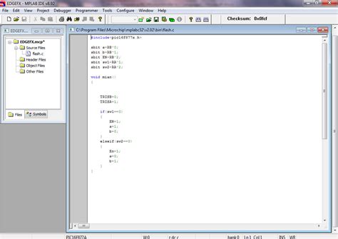 Step by Step Procedure for Pic Microcontroller Programming