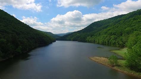 Savage River Reservoir Western Maryland Phantom 3 - YouTube