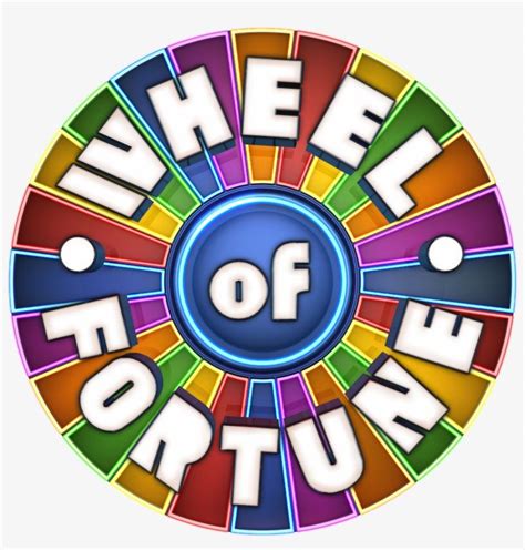 “wheel Of Fortune” - Wheel Of Fortune Clipart Transparent PNG ...