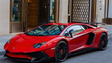 Red lamborghini aventador – Artofit