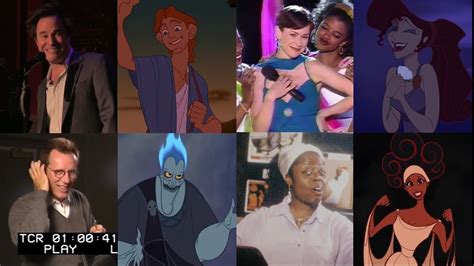 Hercules | Voice Actors | Live vs Animation | Side By Side Comparison ...