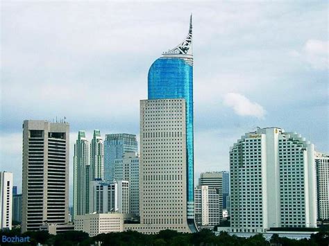 BNI Bank building, Jakarta, Indonesia | Indonesia, Dunia, Gedung