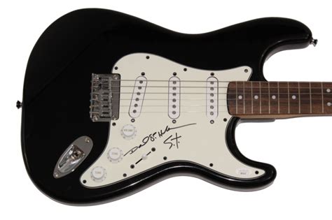 MICHAEL MCKEAN SIGNED AUTOGRAPH FENDER GUITAR - DAVID ST HUBBINS SPINAL ...