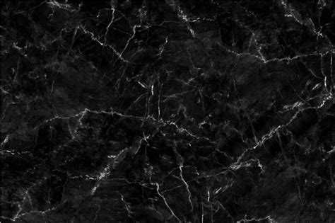 Black marble texture kitchen vinyl rug - TenStickers