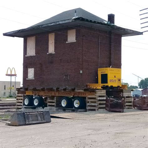 Historic Rail Tower Move – Village of Union City Ohio