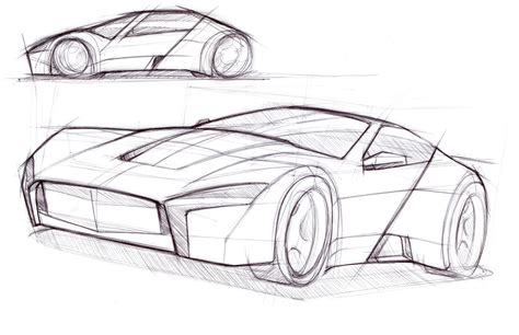 Cars by DK: Typical car sketches