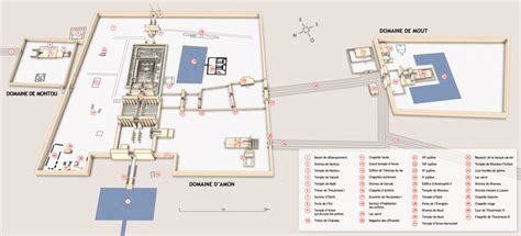 Karnak Temple Map