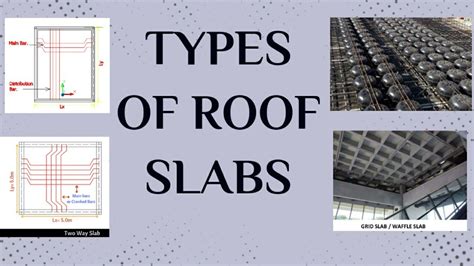 Types of slab/ Different types of roof slab - YouTube