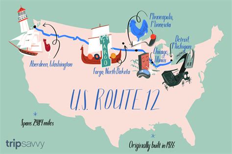 Your Guide to the U.S. Route 12 Road Trip