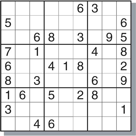 Simple Sudoku With Answers