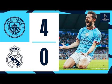 HIGHLIGHTS! Man City 4-0 Real Madrid | CITY SECURE UCL FINAL SPOT WITH ...