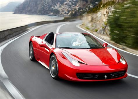 Ferrari 458 Spider Red Colour - Car Pictures, Images – GaddiDekho.com