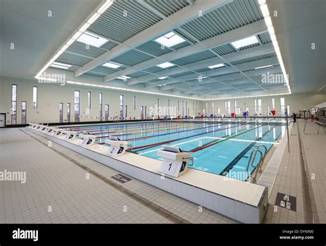 The 50 metre swimming pool at Aberdeen Aquatic Centre, at Aberdeen ...