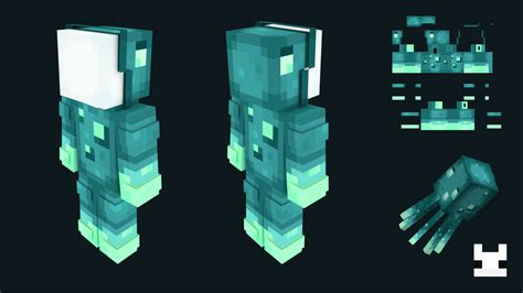 Glow Squid Onesie : r/Minecraft