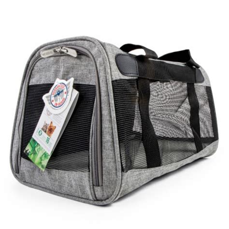 Sherpa Element Airline Approved Pet Carrier - Gray, Medium, Medium - Kroger