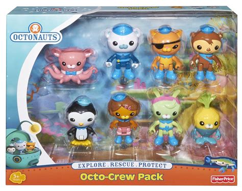 Octonauts 8-Figure Octo-Pack (Pack of 8): Octonauts: Amazon.co.uk: Toys ...