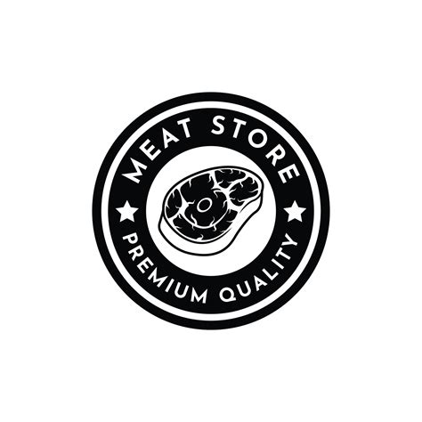 Retro style vintage butcher shop logo design idea 33075772 Vector Art ...