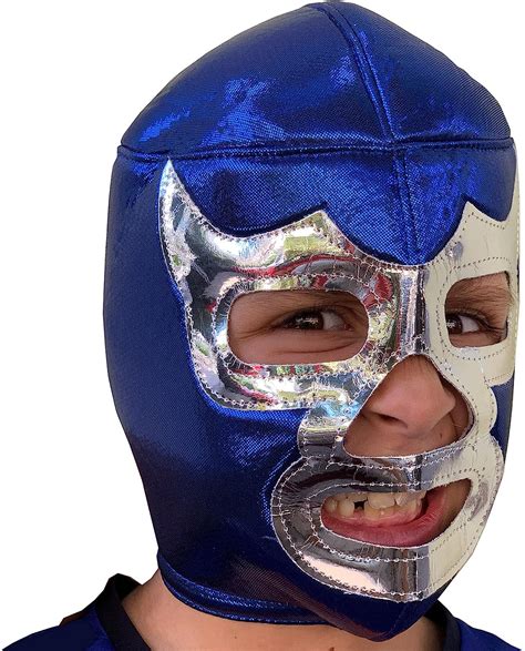 Máscara Lucha Libre Lucha Libre Luchador de Blue Demon, máscara de ...