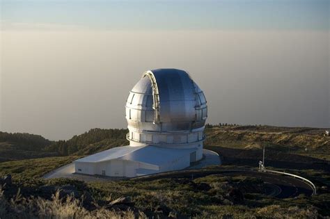 The Gran Telescopio at Roque de los Muchachos Observatory, La Palma ...