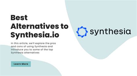 Best alternatives to Synthesia.io (2023) | Listnr