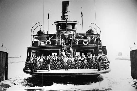 12-18 The Ellis Island Ferry Operated From 1904 To 1954 Carrying Staff ...