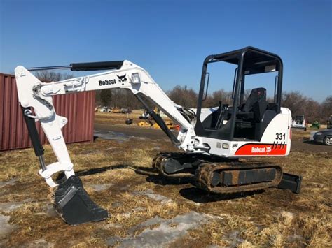 Bobcat 331 Mini Track Excavator Backhoe 2 Speed Kubota Bob Cat Dozer ...