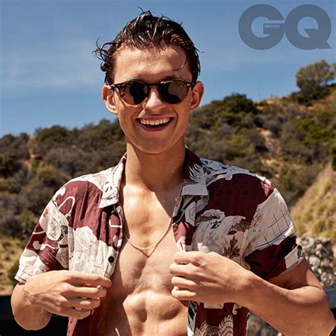 Tom Holland Flashes His Six-Pack Abs in British GQ - E! Online