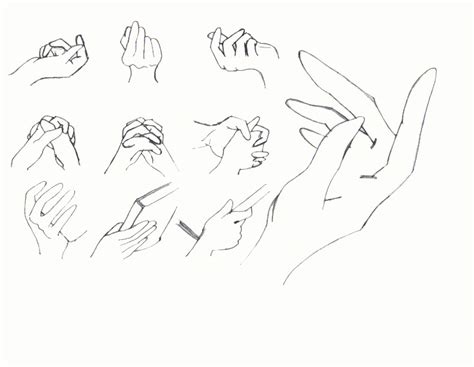 Gallery For > Anime Hands Poses