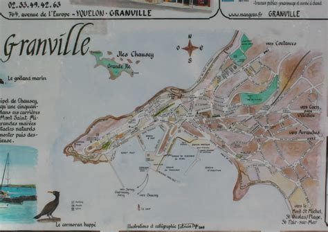 Granville; plan de la ville | Eric HENRY | Flickr