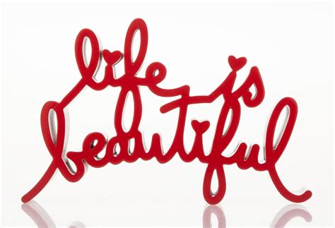 Mr. Brainwash | Life is Beautiful (Red) (2015) | Artsy