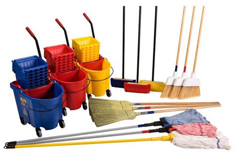 Mops, Brooms & Floor Care – Allen Paper Supply